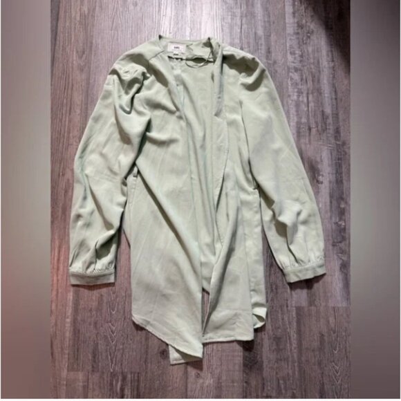 Have Cozy Green Cardigan Sweater lightweight casual - Picture 1 of 4